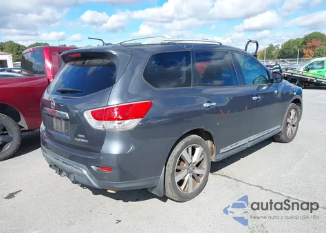 2013 Nissan Pathfinder Platinum from USA, damaged, VIN 5N1AR2MM6DC667822